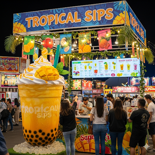 Reklamcılığın Lezzetli Yüzü: İçecek ve Yiyecek Ürünü Maketleri ile Standların Gücü