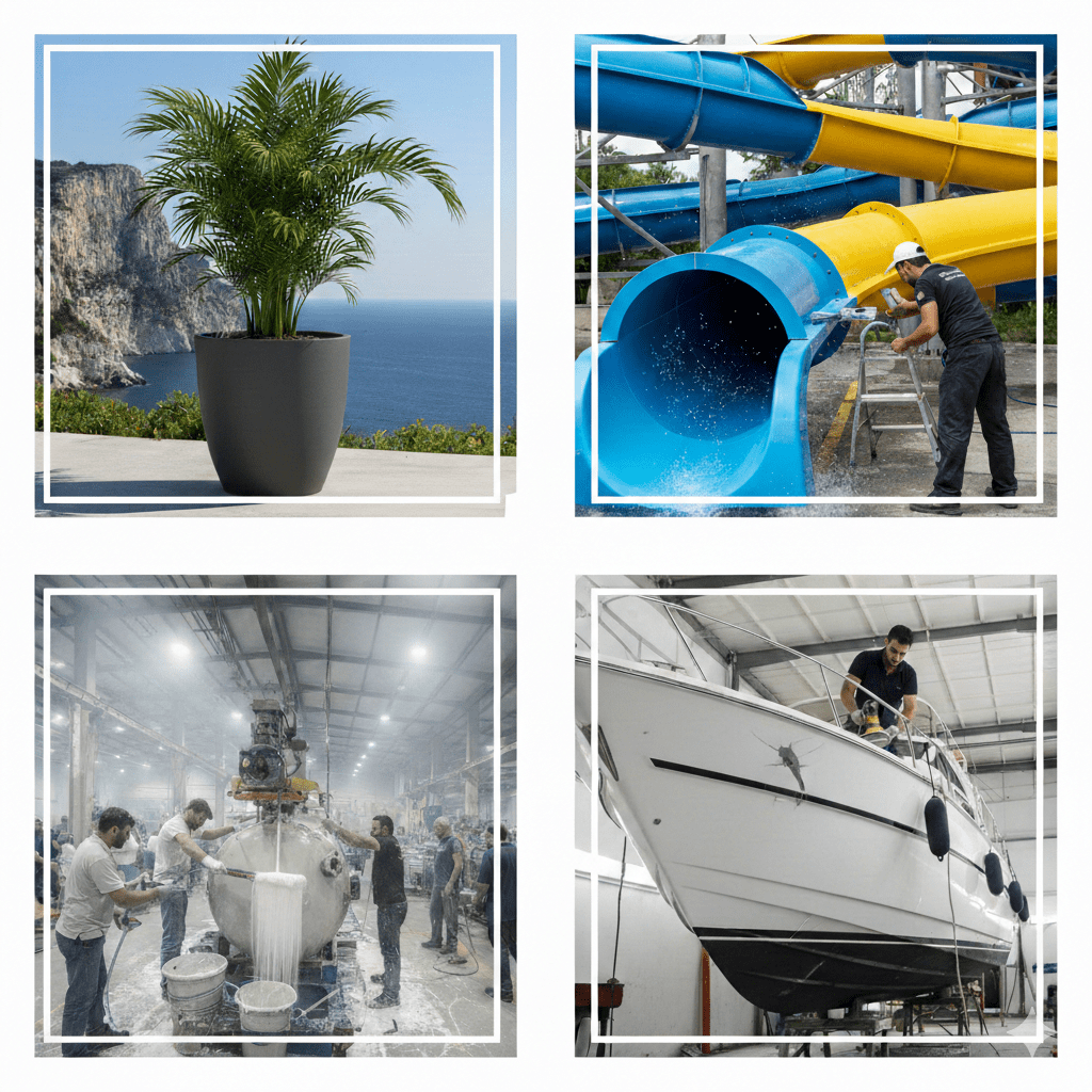 Antalya Fiberglass İmalatı: Kompozit Çözümlerde Kalite ve Estetik