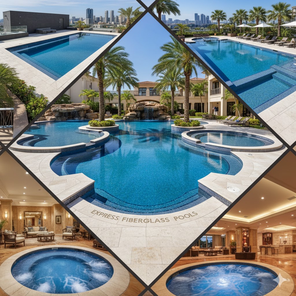 Antalya fiberglass havuz modeli villa bahçesi uygulaması